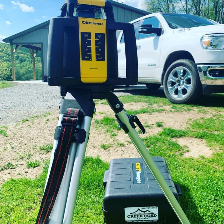 Interior/Exterior Rotary Laser Level Kit Creek Road Rentals